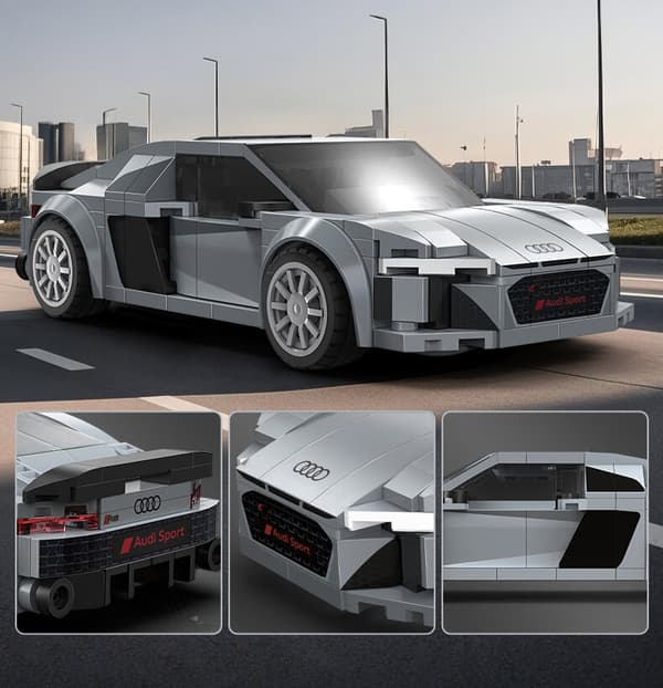 CADA Audi R8 Coupe C55027W plastikklodser