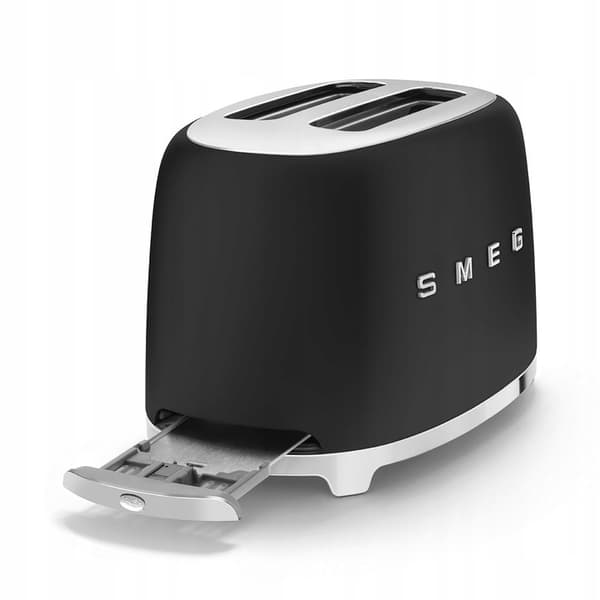 SMEG TSF01BLMEU 2-skive brødrister, sort