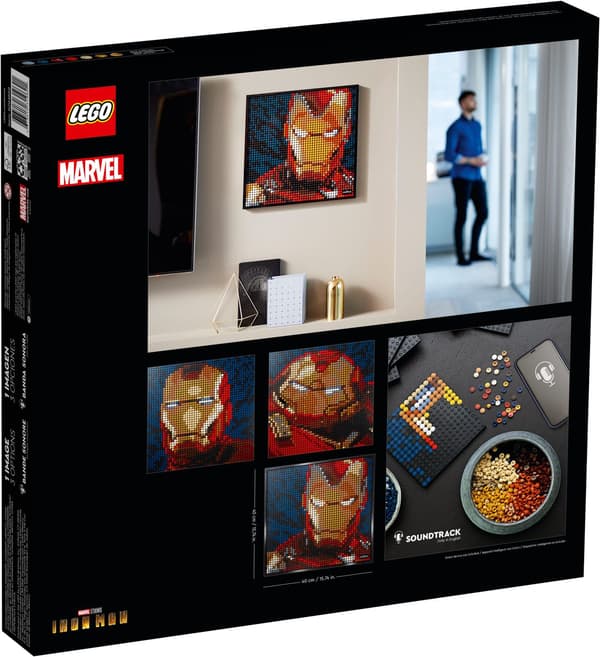 LEGO 31199 Art - Iron Man Marvel Studiosilta