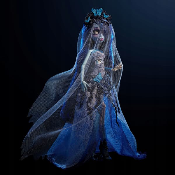 LALKA MONSTER HIGH Skullector Emily, Tim Burtonin Corpse Bride
