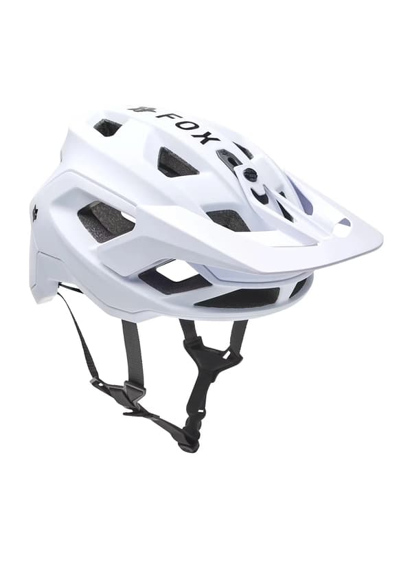 Fox Speedframe Helmet Solid - hvid Størrelse: L
