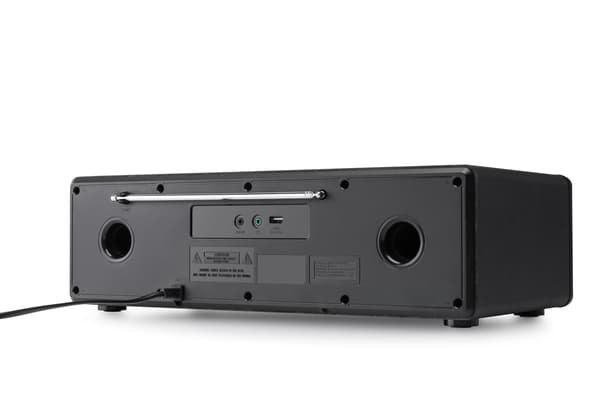 JVC All In One Tower RD-E984B Bluetooth FM DAB+ Internet Radio Black