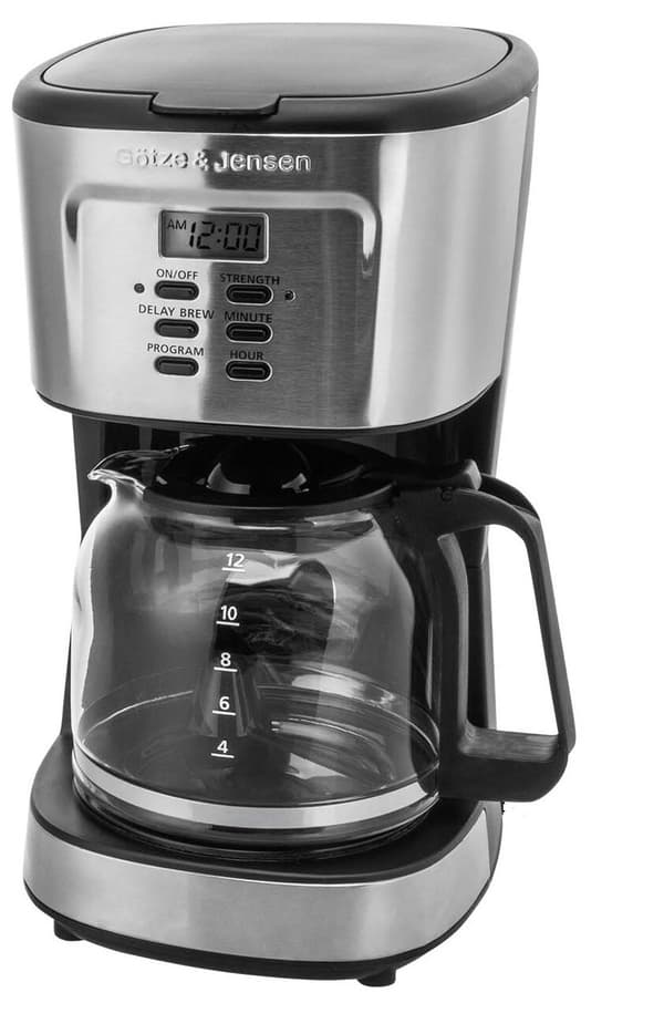 GÖTZE & JENSEN CM600X Kaffemaskine Sølv