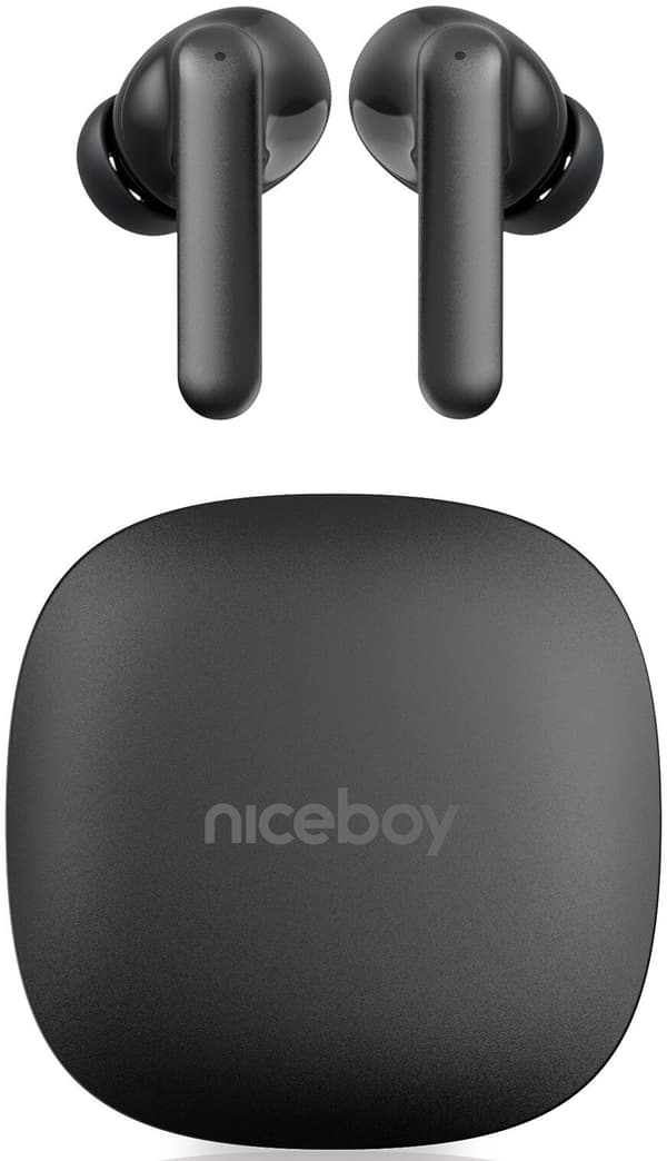 NICEBOY Pins 4 Pro ANC In-ear hovedtelefoner Sort