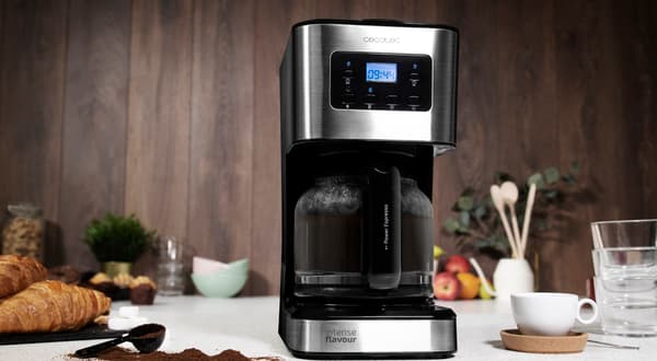 CECOTEC Coffee 66 Smart Sølv-sort kaffemaskine