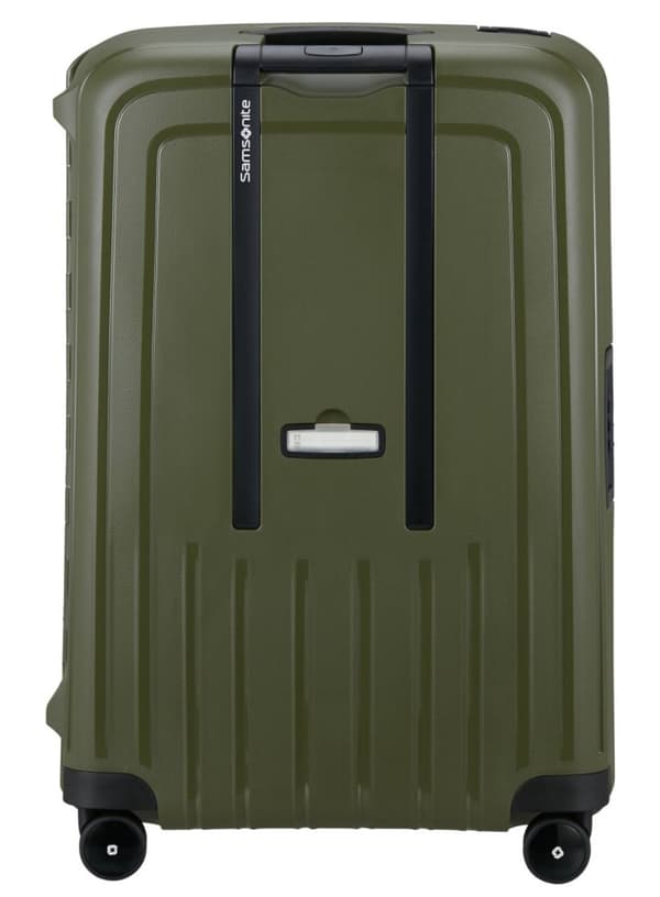 Stor resväska Samsonite S'Cure - oliv