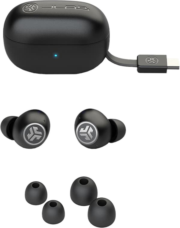 JLAB Go Pop ANC In-ear hovedtelefoner Sort