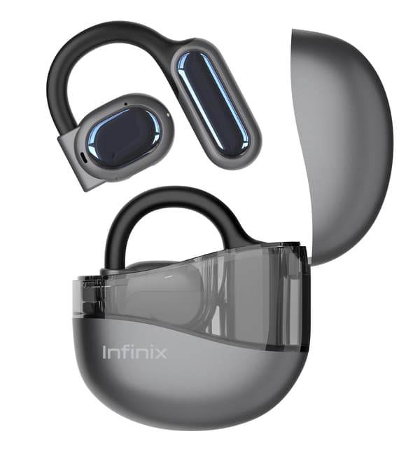 Infinix XBuds 3 Loop XEOE01 Trådløse In-ear Bluetooth 5.3 Hovedtelefoner Grå