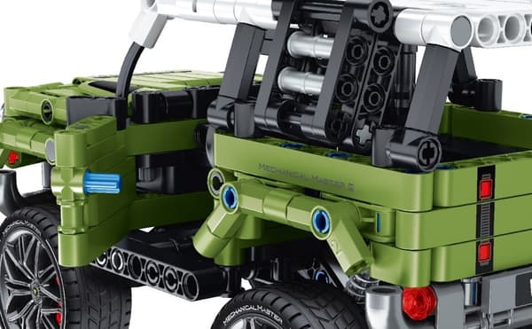 IM.MASTER Pull Back Jeep IM5821 muoviset rakennuspalikat