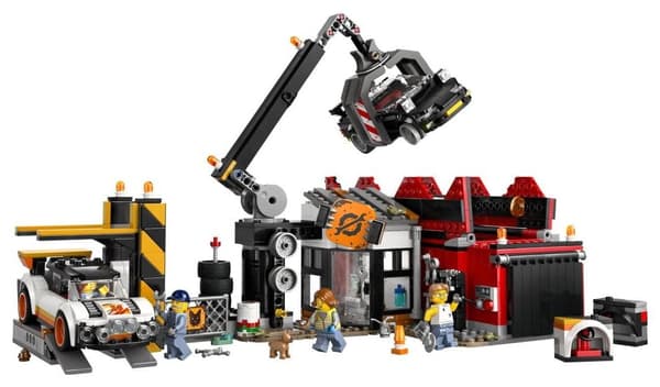 LEGO City 60472 Skrotplads med biler