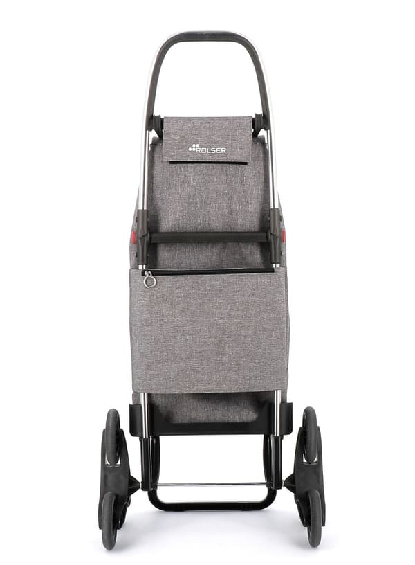 Rolser I-Max TWEED indkøbstaske til trapper - grå
