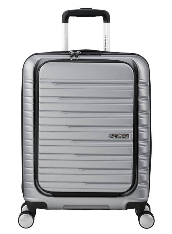 Kabinväska American Tourister Flashline Frontloader - sky silver