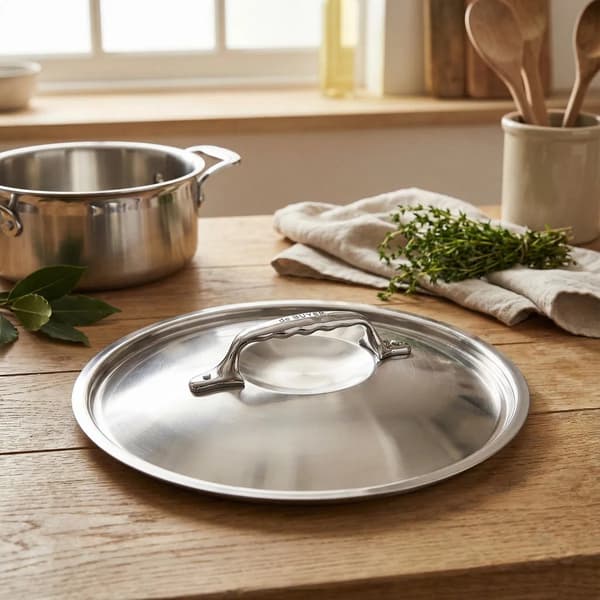 DE BUYER Affinity 28 cm - låg i rustfrit stål
