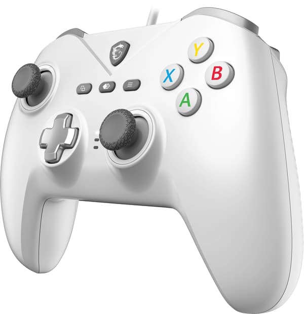 MSI Force GC200 PC-controller, kablet, hvid