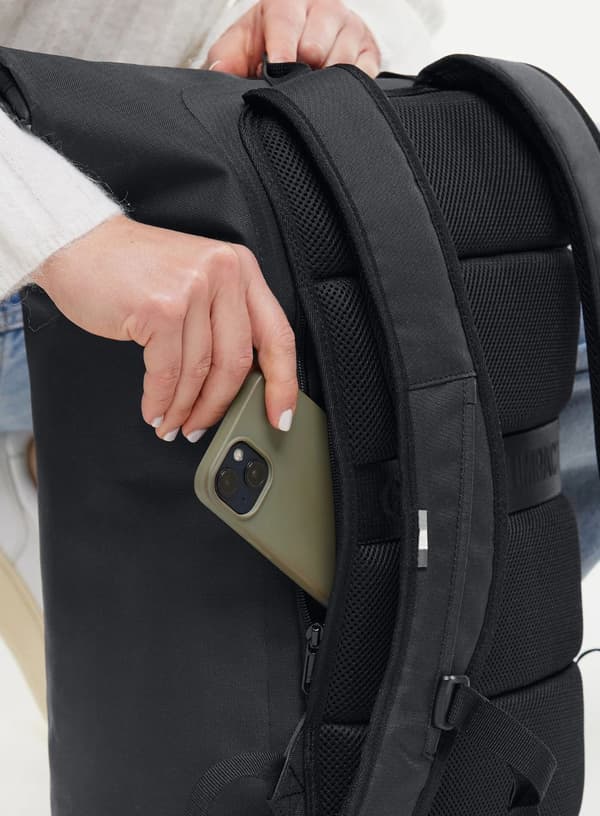 GOT BAG Rolltop Lite 2.0 Monochrome byrygsæk - sort