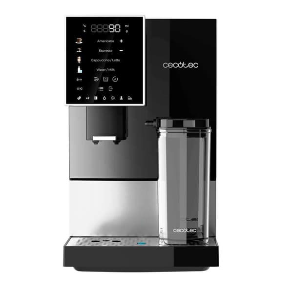 CECOTEC Compactccino Black Silver -kahvinkeitin