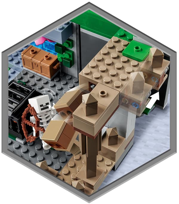 LEGO Minecraft Skeletfangehullet 21189