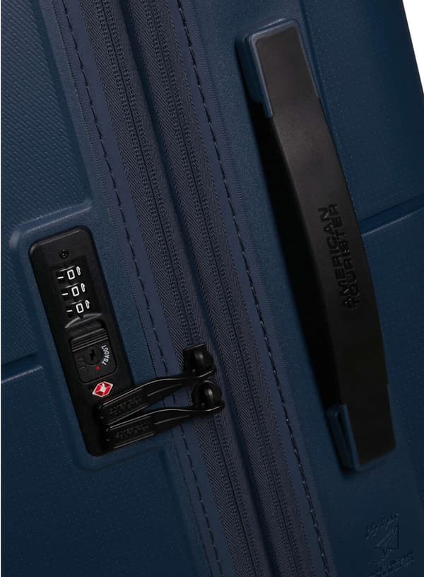 Medium resväska American Tourister DashPop EXP - midnight blue