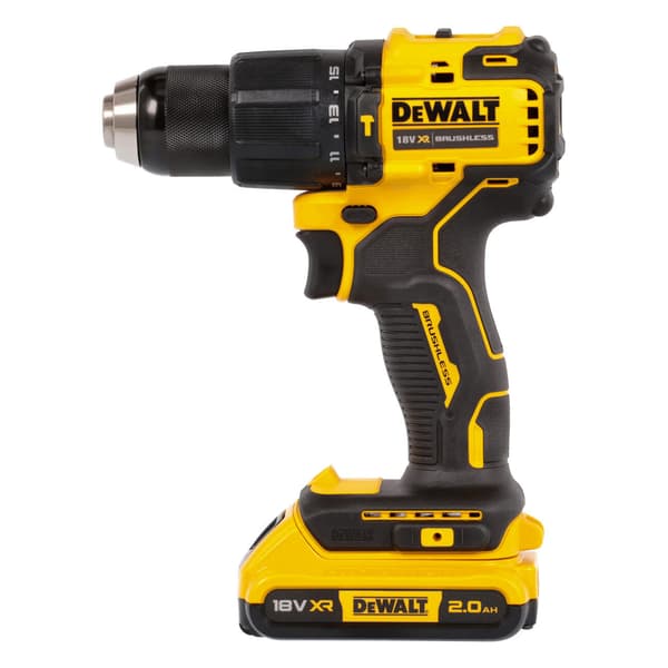 Dewalt DCD709D2T 18 V borrskruvdragare 2 x 2 Ah batteri