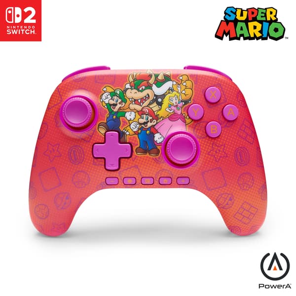 PowerA Advantage trådløs controller Mario and Friends til Nintendo Switch 2 trådløs