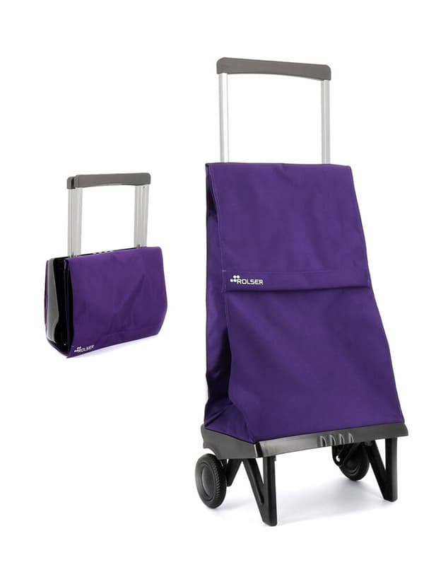 Ostoskassi Rolser PLEGAMATIC Original MF - violetti