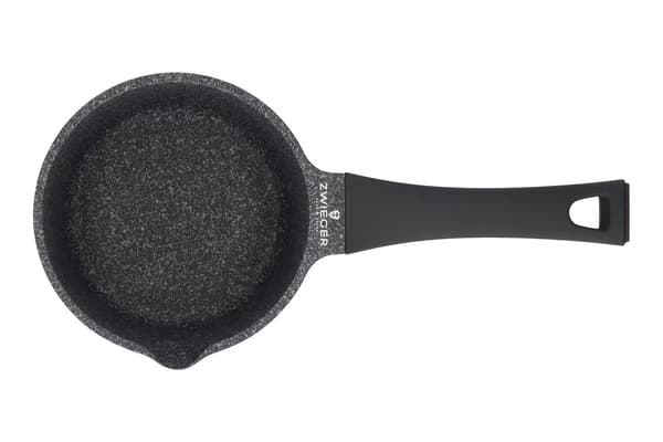 ZWIEGER Black Stone 1 l - aluminiumkastrull med lock