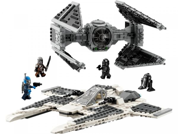 LEGO Star Wars 75348 Mandalorian Fang vs. TIE Interceptor