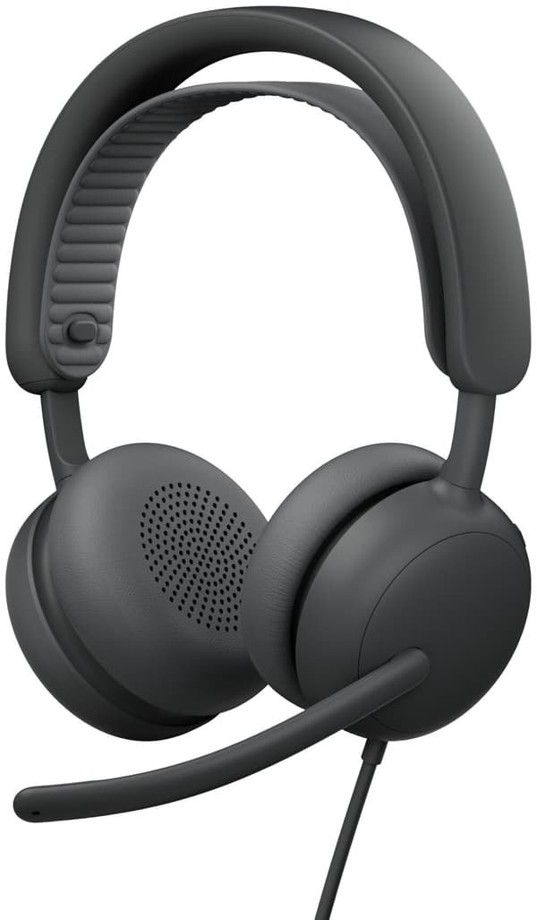 LOGITECH Zone Wired 2 Trådbundna Hörlurar, On-Ear, ANC Grafit