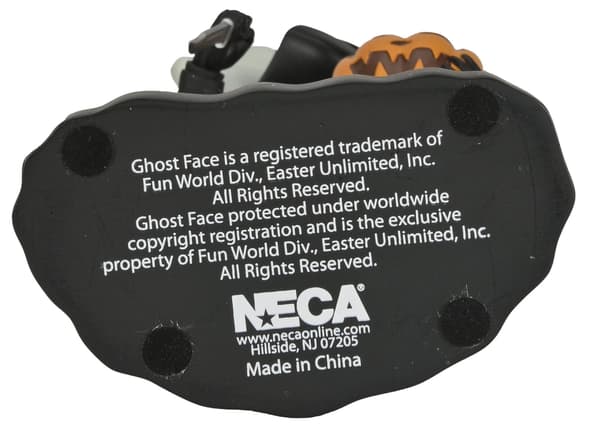 NECA Head Knocker - Ghost Face kurpitsan kanssa
