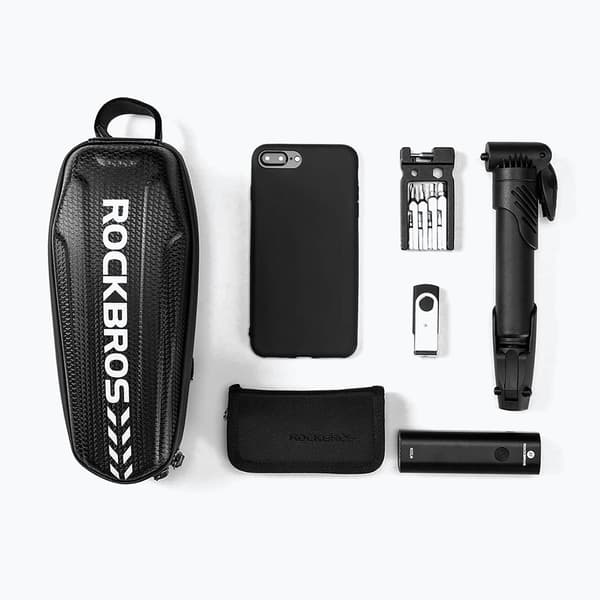 Rockbros B60 cykeltaske til ramme 1,1 l sort