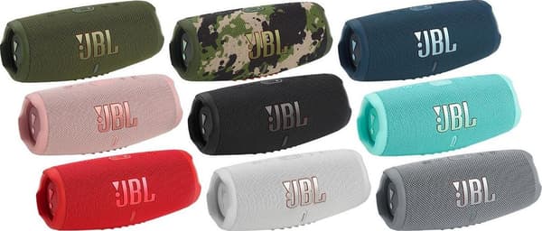 JBL Charge 5 rød højttaler