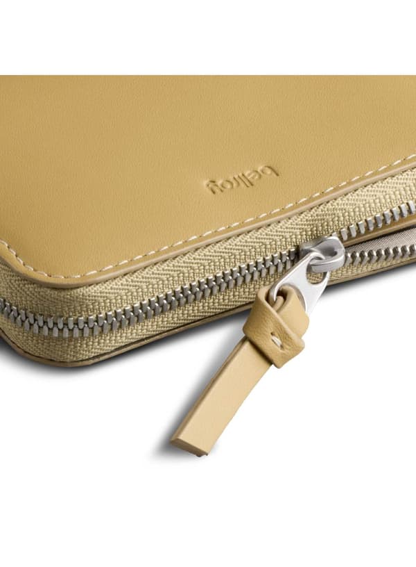 Bellroy L-Pocket nahkainen taskulompakko - sinappi