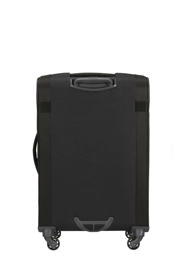 Samsonite CityBeat udvidelig mellemstor kuffert - sort