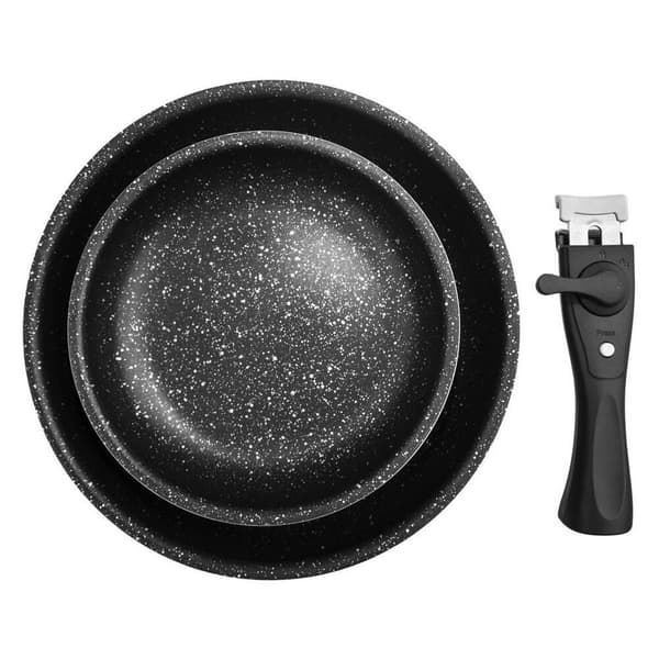 Granitpande GRANDE 20 / 26 cm 3 dele
