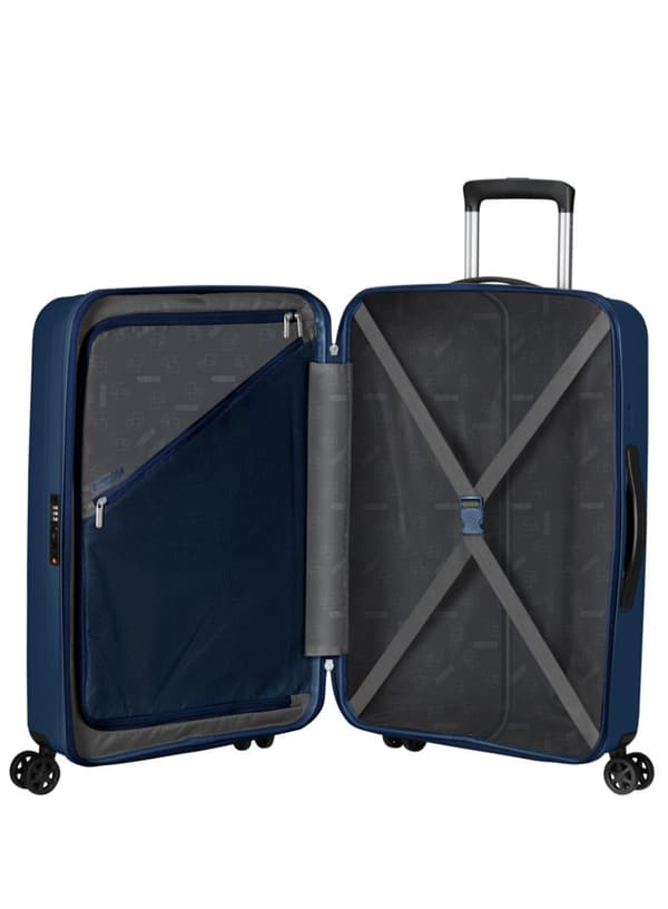 Medium resväska American Tourister Rejoy - navy blue