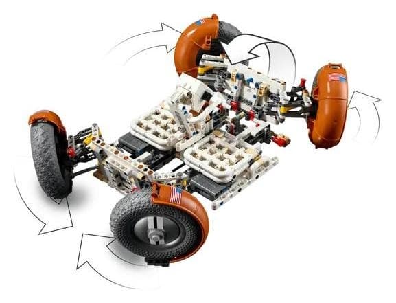 LEGO Technic 42182 NASA Apollo — LRV-fordon