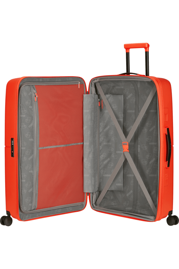 DashPop 77cm Stor Kuffert - Tangerine Red