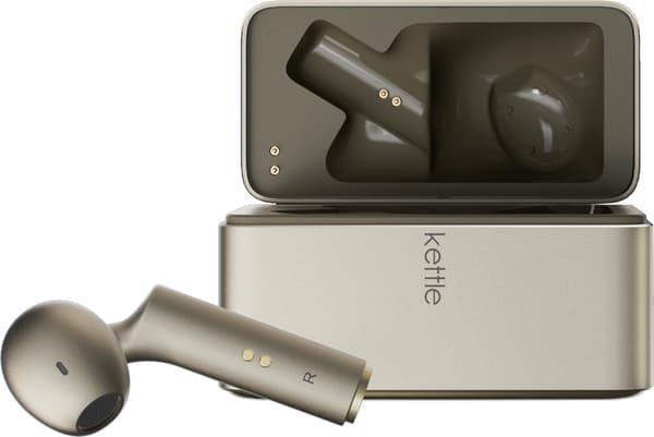 TIMEKETTLE W4 In-ear hovedtelefoner Guld