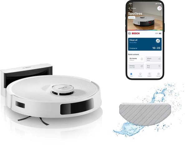 BOSCH BCRC2W rengöringsrobot