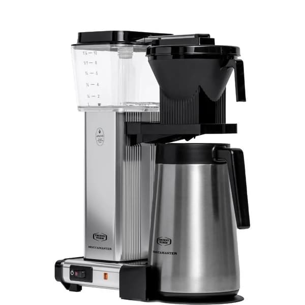 Moccamaster KBGT 741 -kahvinkeitin, hopea