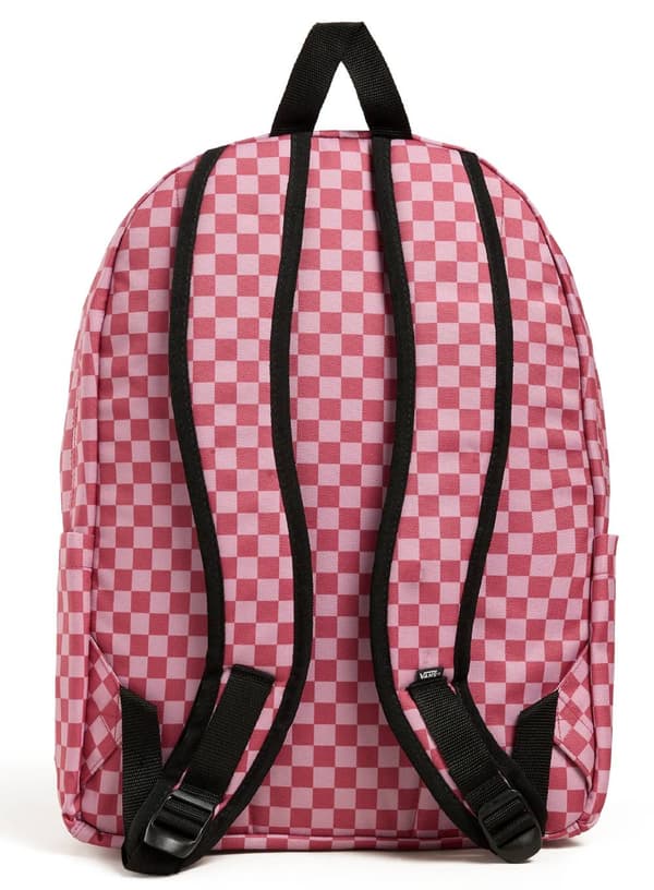 Vans Old Skool Check Backpack til unge - mauve wood