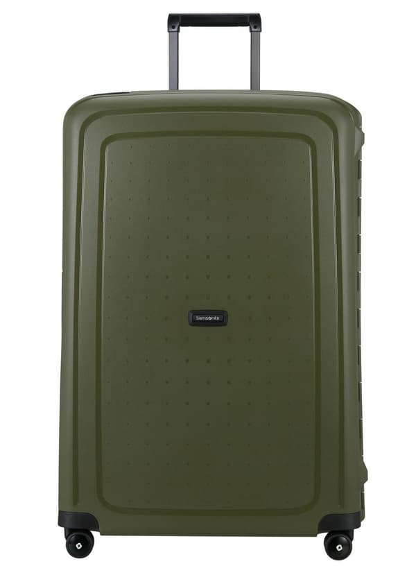 Resväska stor XL Samsonite S'Cure 138 l - oliv