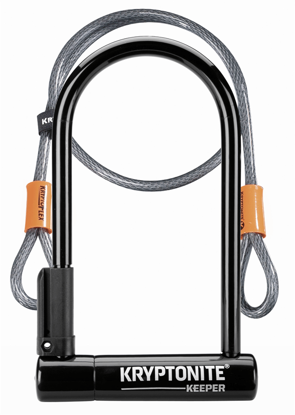 U-lås med kabel KRYPTONITE Keeper 12 STD + Kryptoflex Kabel