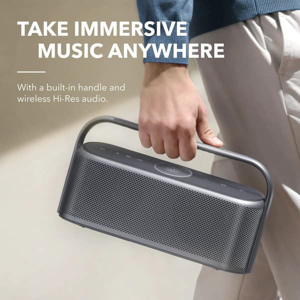 Bluetooth-högtalare Soundcore Motion X600 50W Grafit