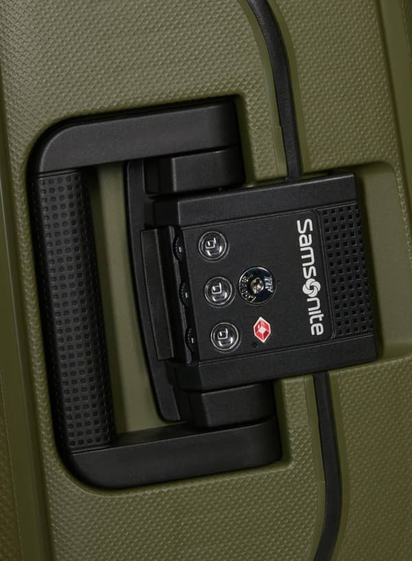 Lille kuffert Samsonite S'Cure - oliven