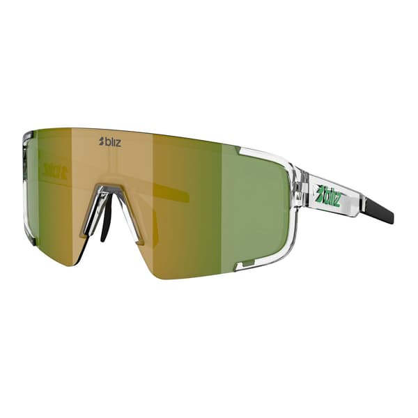 Bliz P003 Small transparent white/brown green multi solglasögon