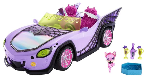 MONSTER HIGH Bil Cabriolet HHK63