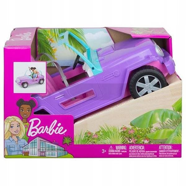 Barbie-docka Jeep strand GMT46