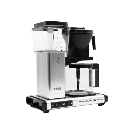 Moccamaster KBG 741 Select -suodatinkahvinkeitin, hopea