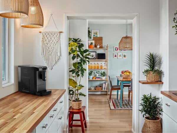TCHIBO Esperto Mini Helautomatisk kaffemaskin Grå